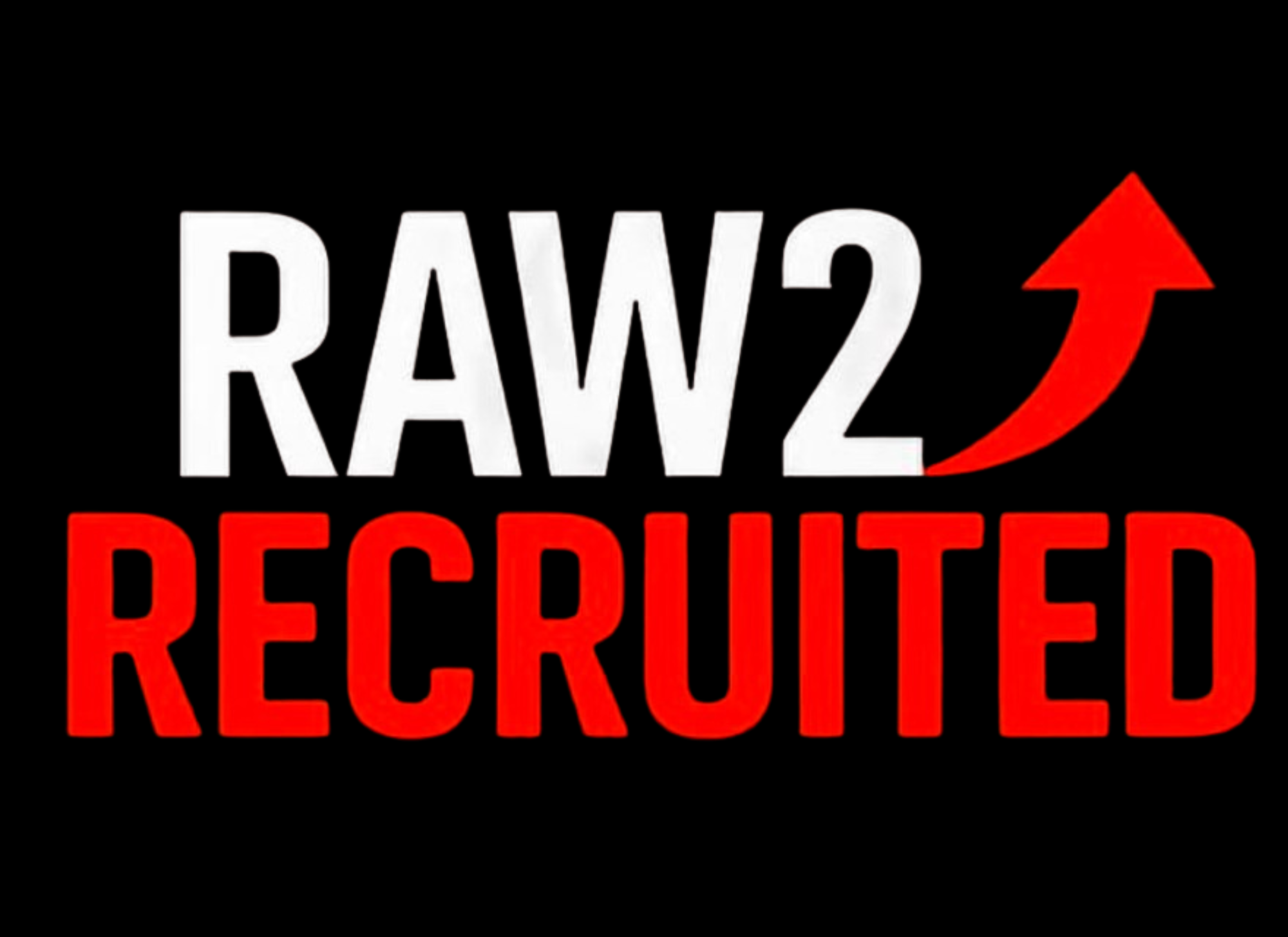 RAW2RECRUITED Logo